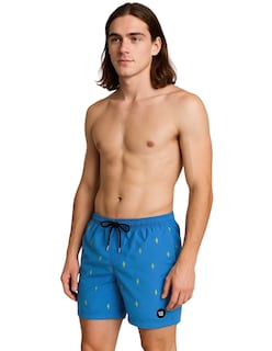 Foto 5 | Foto 5 | Traje De Baño Wilson Taslon Salsa Logo Hombre