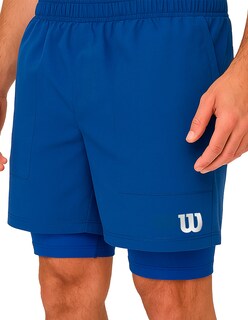 Foto 3 | Foto 3 | Short 2 En 1 Wilson Flex Biker Bolsillos Hombre