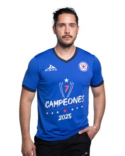 Foto 1 | Foto 1 | Playera Campeón Cc 2025 Cruz Azul Pirma 21466