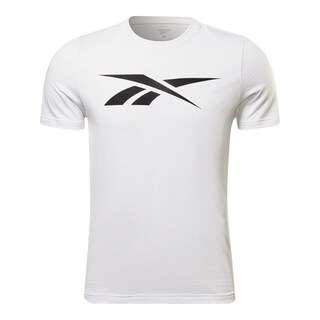 Foto 4 | Foto 4 | Playera Reebok Basic Cotton Tee Para Hombre Color Blanco Modelo Ts0112