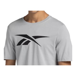 Foto 3 | Foto 3 | Playera Reebok Basic Cotton Tee Para Hombre Color Gris Modelo Ts0113