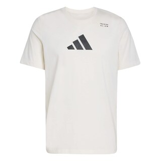 Foto 1 | Foto 1 | Playera Graphic De Entrenamiento Category Con Climacool Adidas Blanco Hombre