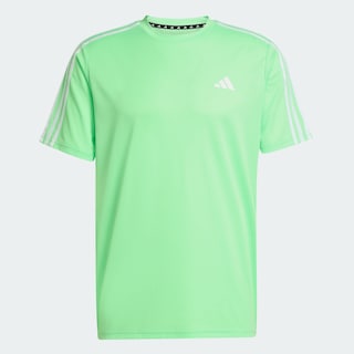 Foto 3 | Foto 3 | Playera Train Essentials 3-stripes Adidas Verde Hombre