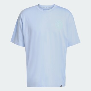 Foto 3 | Foto 3 | Playera Graphic Power Adidas Azul Hombre