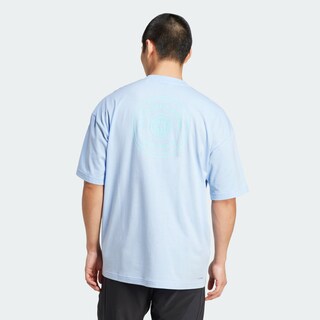 Foto 4 | Foto 4 | Playera Graphic Power Adidas Azul Hombre