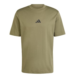 Foto 1 | Foto 1 | Playera Essentials Logo Pequeño Tejido Jersey Adidas Verde Hombre