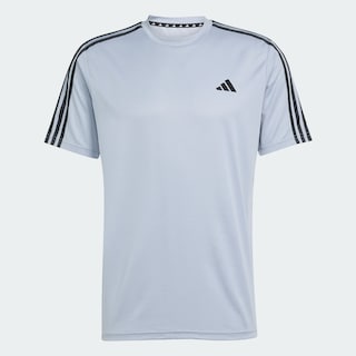 Foto 3 | Foto 3 | Playera Train Essentials 3-stripes Adidas Gris Hombre