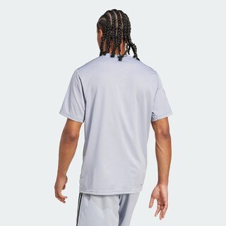 Foto 4 | Foto 4 | Playera Train Essentials 3-stripes Adidas Gris Hombre