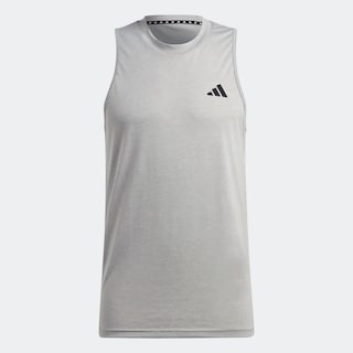 Foto 2 | Foto 2 | Playera Sin Mangas Train Essentials Adidas Gris Hombre