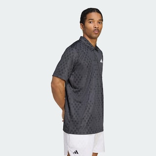 Foto 5 | Foto 5 | Playera Polo Del Club De Tenis Con Gráficos Y Climacool Adidas Gris Hombre