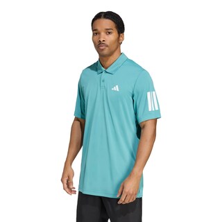 Foto 2 | Foto 2 | Playera Polo Club De Tenis 3 Franjas Adidas Turquesa Hombre