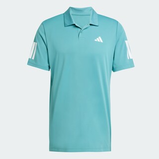 Foto 3 | Foto 3 | Playera Polo Club De Tenis 3 Franjas Adidas Turquesa Hombre