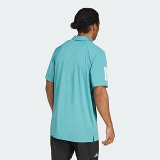 Foto 4 | Foto 4 | Playera Polo Club De Tenis 3 Franjas Adidas Turquesa Hombre
