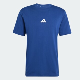 Foto 3 | Foto 3 | Playera Essentials 3 Franjas Tejido Jersey Adidas Azul Hombre