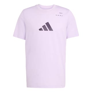 Foto 1 | Foto 1 | Playera Graphic Category Para Pádel Adidas Violeta Hombre
