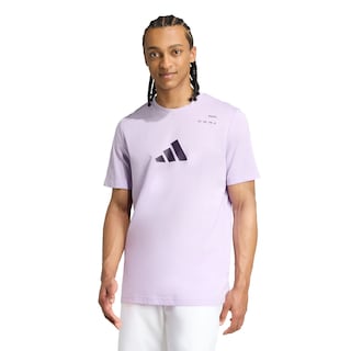Foto 2 | Foto 2 | Playera Graphic Category Para Pádel Adidas Violeta Hombre