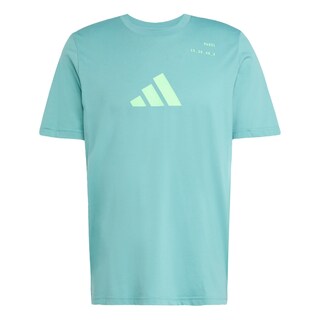 Foto 1 | Foto 1 | Playera Graphic Category Para Pádel Adidas Turquesa Hombre