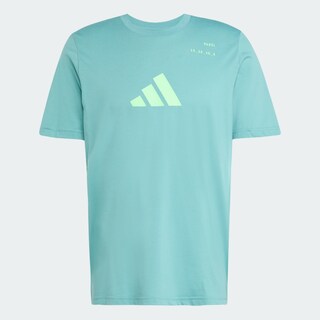 Foto 3 | Foto 3 | Playera Graphic Category Para Pádel Adidas Turquesa Hombre