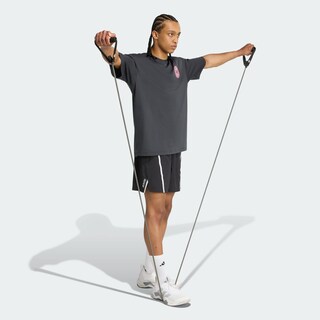 Foto 5 | Foto 5 | Playera Graphic Power Adidas Gris Hombre