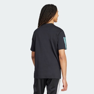 Foto 4 | Foto 4 | Playera Estampada Color Script Adidas Negro Hombre