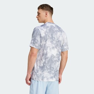 Foto 4 | Foto 4 | Camiseta De Entrenamiento Essentials De Temporada Completamente Estampada Adidas Gris Hombre