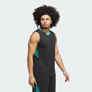 Foto 5 | Foto 5 | Playera Sin Mangas Adidas Basketball Legends Adidas Negro Hombre