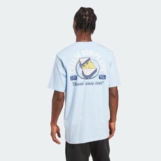 Foto 4 | Foto 4 | Playera Graphic Food Grilled Cheese Adidas Azul Hombre