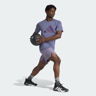 Foto 2 | Foto 2 | Playera Deportiva Train Essentials Feelready Logo Adidas Violeta Hombre