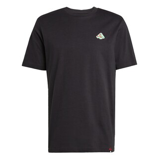 Foto 1 | Foto 1 | Playera Mini Pizza Graphic Adidas Negro Hombre