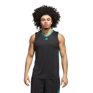 Foto 2 | Foto 2 | Playera Sin Mangas Adidas Basketball Legends Adidas Negro Hombre