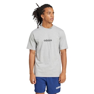 Foto 2 | Foto 2 | Playera Essentials Linear Single Jersey Adidas Gris Hombre