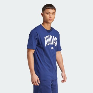 Foto 5 | Foto 5 | Playera Estampada Retro Lineage Adidas Azul Hombre