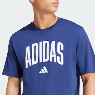 Foto 6 | Foto 6 | Playera Estampada Retro Lineage Adidas Azul Hombre