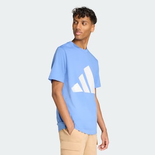 Foto 5 | Foto 5 | Playera Essentials Logo Grande Adidas Azul Hombre