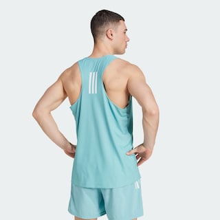 Foto 4 | Foto 4 | Playera Sin Mangas Own The Run Adidas Turquesa Hombre