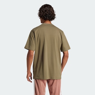 Foto 4 | Foto 4 | Playera Essentials Linear Single Jersey Adidas Verde Hombre