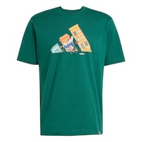 Playera Graphic Doodle Hunt Skate Adidas Verde Hombre