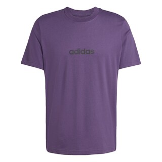 Foto 1 | Foto 1 | Playera Essentials Linear Single Jersey Adidas Violeta Hombre