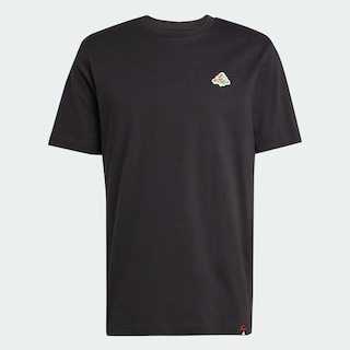 Foto 3 | Foto 3 | Playera Mini Pizza Graphic Adidas Negro Hombre