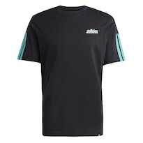 Playera Estampada Color Script Adidas Negro Hombre