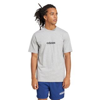 Foto 2 | Foto 2 | Playera Essentials Linear Single Jersey Adidas Gris Hombre