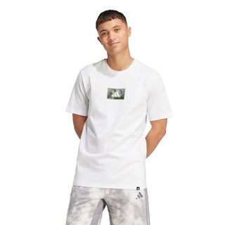 Foto 2 | Foto 2 | Playera Camo Script Graphic Adidas Gris Hombre