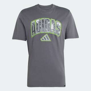 Foto 3 | Foto 3 | Playera Camo Script Graphic Adidas Gris Hombre