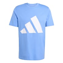 Playera Essentials Logo Grande Adidas Azul Hombre