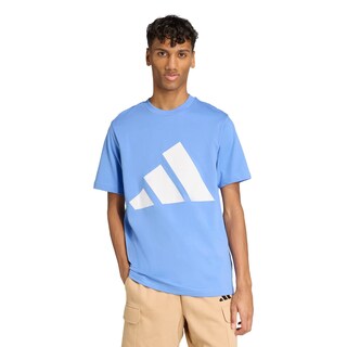 Foto 2 | Foto 2 | Playera Essentials Logo Grande Adidas Azul Hombre
