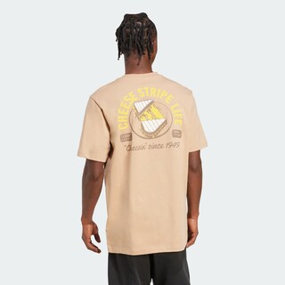 Foto 4 | Foto 4 | Playera Graphic Food Grilled Cheese Adidas Café Hombre