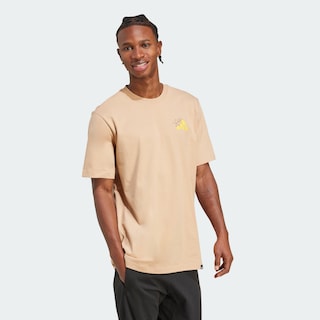 Foto 5 | Foto 5 | Playera Graphic Food Grilled Cheese Adidas Café Hombre