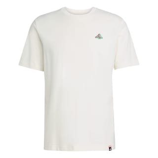 Foto 1 | Foto 1 | Playera Mini Pizza Graphic Adidas Blanco Hombre