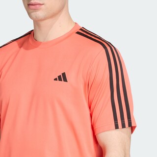 Foto 7 | Foto 7 | Playera Train Essentials 3-stripes Adidas Naranja Hombre