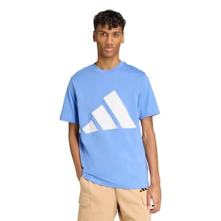Foto 2 | Foto 2 | Playera Essentials Logo Grande Adidas Azul Hombre